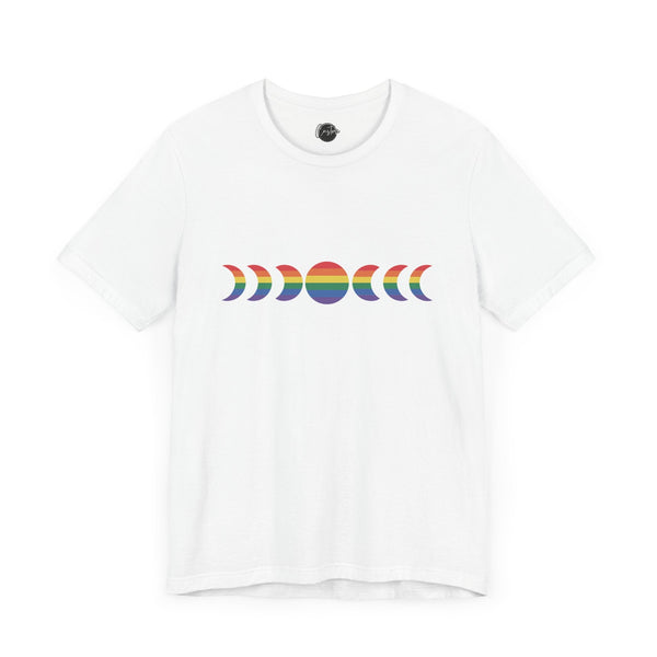 Not a Phase - Rainbow Pride Tee | Equality Shirt | LGBTQ+ Support Apparel | Colorful Gay Pride T-Shirt | Inclusive