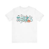 Nurse Halloween Shirt - Cute Ghost and Pumpkin with Medical Theme