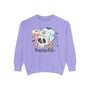 #NurseLife Halloween Sweatshirt - Skull and Medical Supplies Graphic Sweater