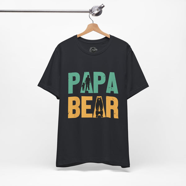 Papa Bear Short Sleeve Crew Neck T-Shirt