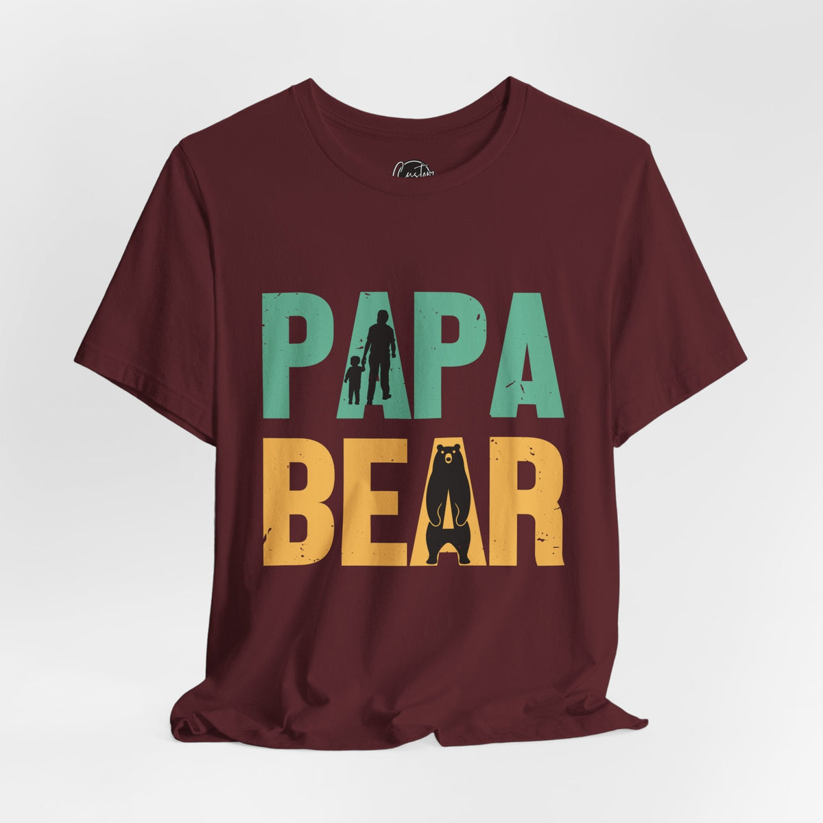 Papa Bear Short Sleeve Crew Neck T-Shirt