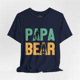 Papa Bear Short Sleeve Crew Neck T-Shirt