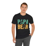 Papa Bear Short Sleeve Crew Neck T-Shirt