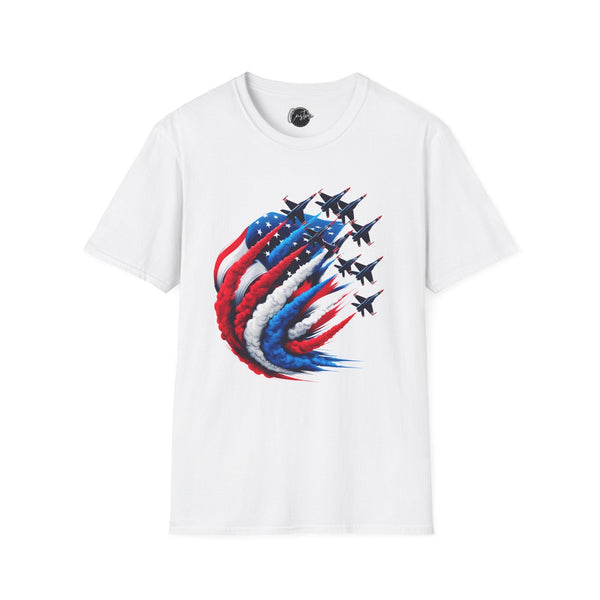 Patriotic Red White Blue USA Flag - 4th of July shirt, USA flag shirt, Red white blue tee, Patriotic - t-shirt, American