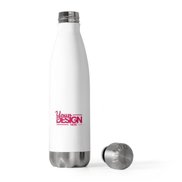 Personalized 20oz Insulated Water Bottle, Custom Stainless Steel Drinkware, Perfect Gift for Travel, Fitness, or Outdoor Enthusiasts