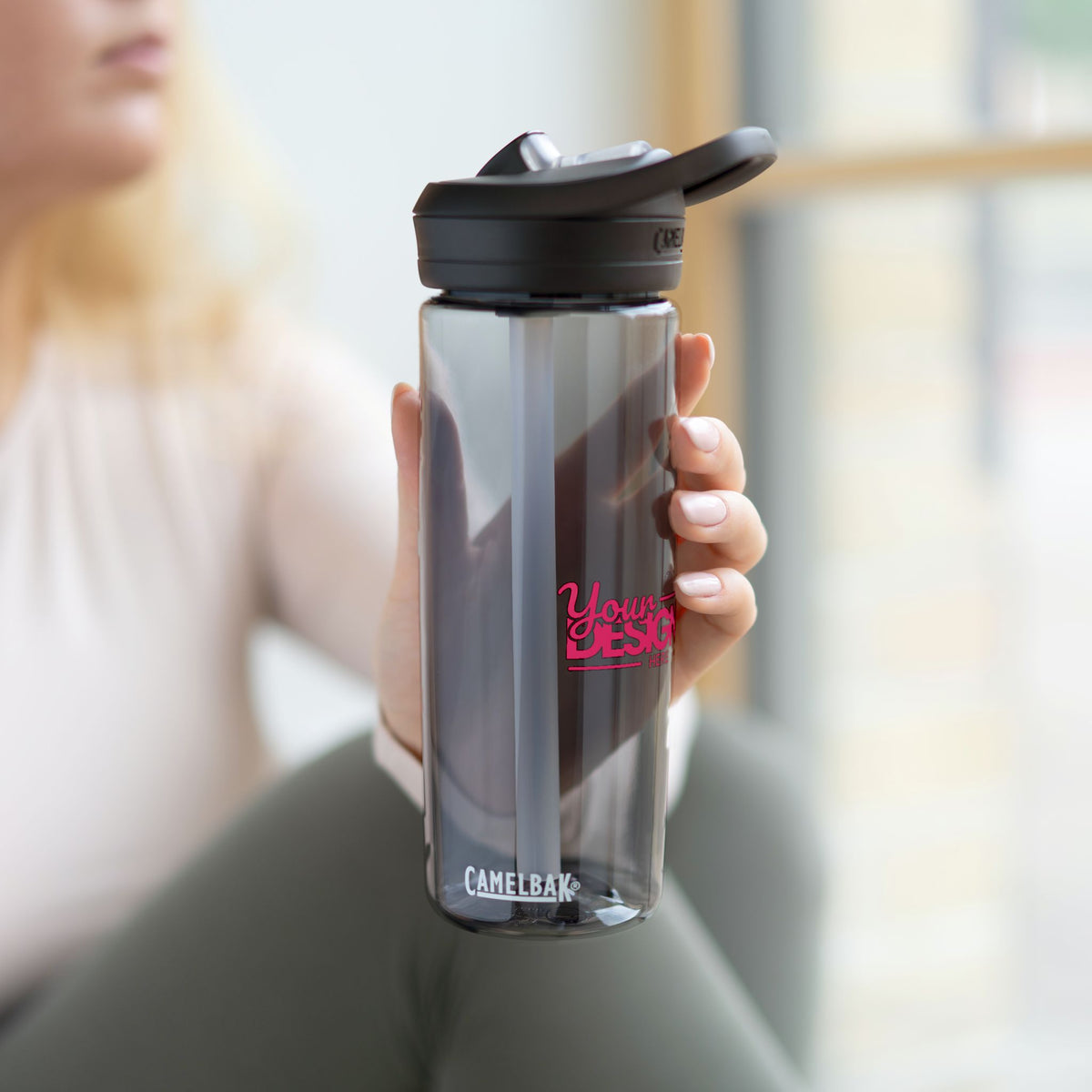 Personalized CamelBak Eddy® Water Bottle - Customizable Drinkware for Fitness, Outdoors, Yoga, Gift Ideas, Eco-Friendly Hydration