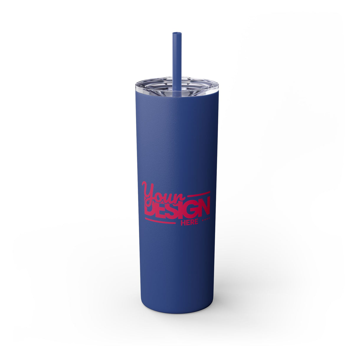 Personalized Skinny Tumbler with Straw, 20oz - Custom Travel Mug, Eco-Friendly Drinkware, Gift for Her, Stylish Hydration, Fun Party Favor
