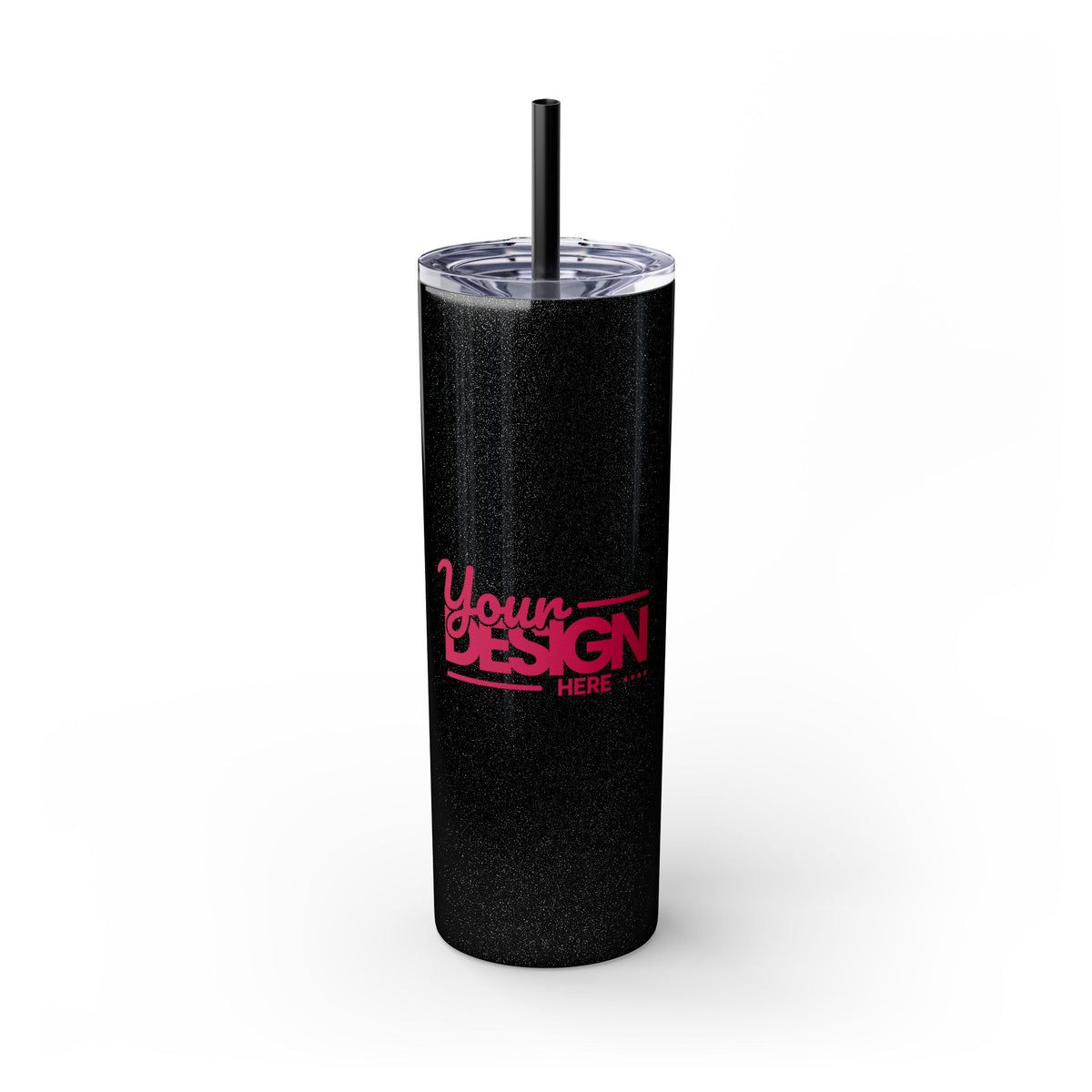 Personalized Skinny Tumbler with Straw, 20oz - Custom Travel Mug, Eco-Friendly Drinkware, Gift for Her, Stylish Hydration, Fun Party Favor