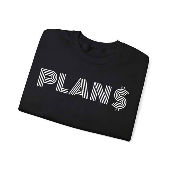 Plans Design Crypto Crewneck Sweatshirt – Cryptocurrency Shirt for Enthusiasts, Traders, and Meme Lovers