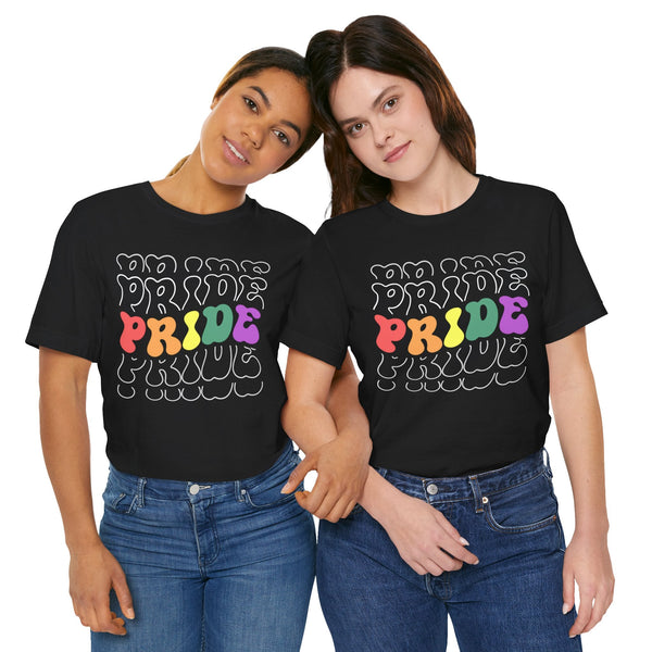 Pride LGBT T-Shirt - Rainbow Pride Tee | LGBTQ+ Equality Shirt | Gay Pride Apparel | Love is Love Clothing