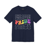 Pride LGBT T-Shirt - Rainbow Pride Tee | LGBTQ+ Equality Shirt | Gay Pride Apparel | Love is Love Clothing