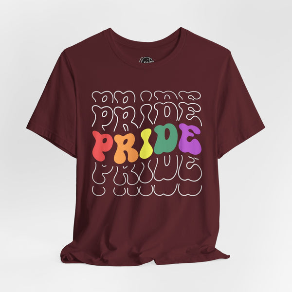 Pride LGBT T-Shirt - Rainbow Pride Tee | LGBTQ+ Equality Shirt | Gay Pride Apparel | Love is Love Clothing