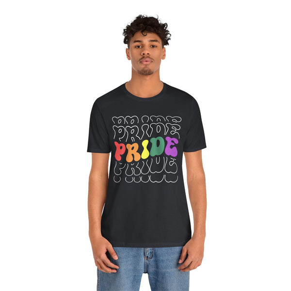 Pride LGBT T-Shirt - Rainbow Pride Tee | LGBTQ+ Equality Shirt | Gay Pride Apparel | Love is Love Clothing