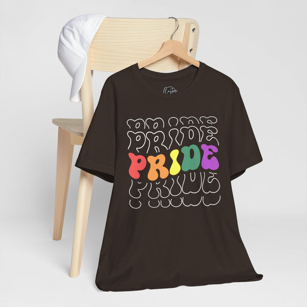 Pride LGBT T-Shirt - Rainbow Pride Tee | LGBTQ+ Equality Shirt | Gay Pride Apparel | Love is Love Clothing