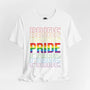 Pride T-Shirt - Bold & Proud Black Short Sleeve - LGBTQ+ Equality