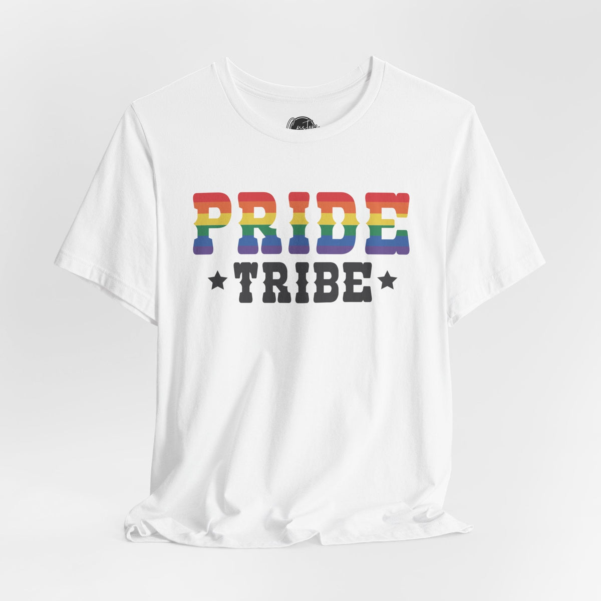 Pride Tribe - Rainbow Pride Tee | Equality Shirt | LGBTQ+ Support Apparel | Colorful Gay Pride T-Shirt | Inclusive