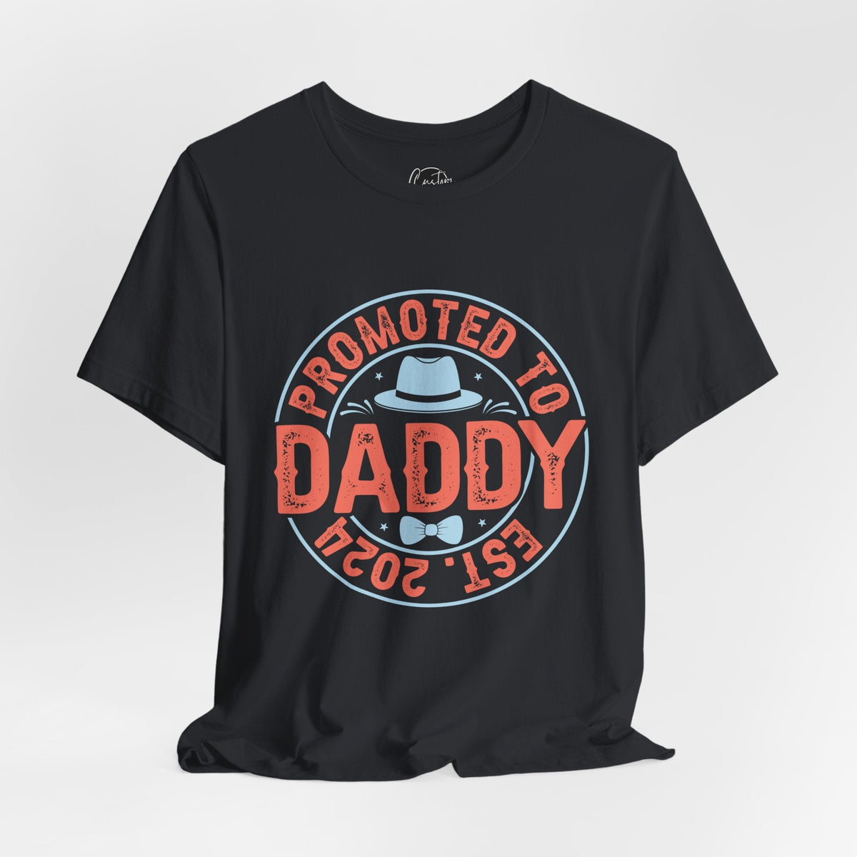 Promoted to Daddy - Dads T-Shirt, Fathers Day Shirt, Dad Birthday Gift, Cool Gift for Dads, Gift for Dad, Husband Gift,