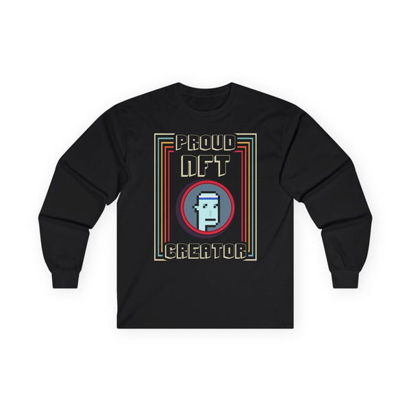 Proud NFT Creator Crypto Long Sleeve – Cryptocurrency Shirt for Enthusiasts, Traders, and Meme Lovers