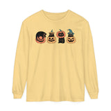 Pumpkin Cat Heads – Spooky Halloween Trio Graphic Tee