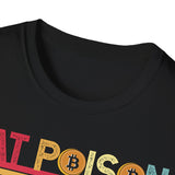 Rat Poison Squared Crypto T-Shirt – Cryptocurrency Shirt for Enthusiasts, Traders, and Meme Lovers