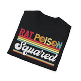 Rat Poison Squared Crypto T-Shirt – Cryptocurrency Shirt for Enthusiasts, Traders, and Meme Lovers