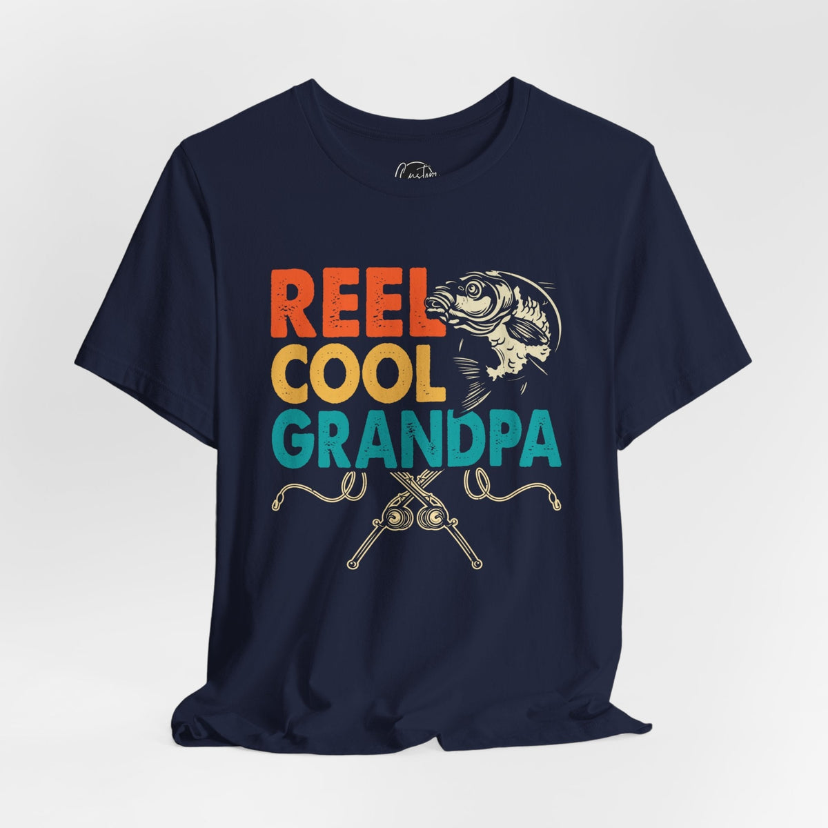 Reel Cool Grandpa - Dads T-Shirt, Fathers Day Shirt, Dad Birthday Gift, Cool Gift for Dads, Gift for Dad, Husband Gift,