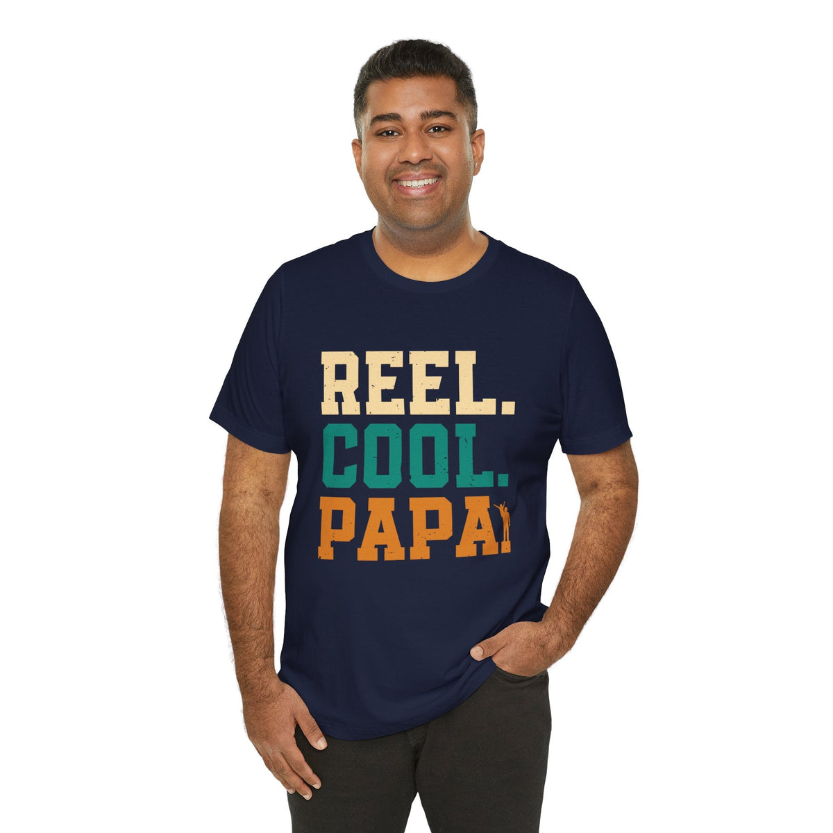 Reel Cool Papa - Dads T-Shirt, Fathers Day Shirt, Dad Birthday Gift, Cool Gift for Dads, Gift for Dad, Husband Gift,