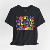 Respect Others Pronouns - LGBTQ+ Pride T-Shirt | Rainbow Equality Tee | Bold Pride Apparel | Support LGBTQ+ Clothing