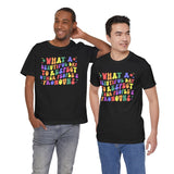 Respect Others Pronouns - LGBTQ+ Pride T-Shirt | Rainbow Equality Tee | Bold Pride Apparel | Support LGBTQ+ Clothing