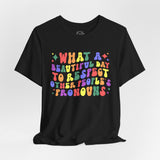 Respect Others Pronouns - LGBTQ+ Pride T-Shirt | Rainbow Equality Tee | Bold Pride Apparel | Support LGBTQ+ Clothing