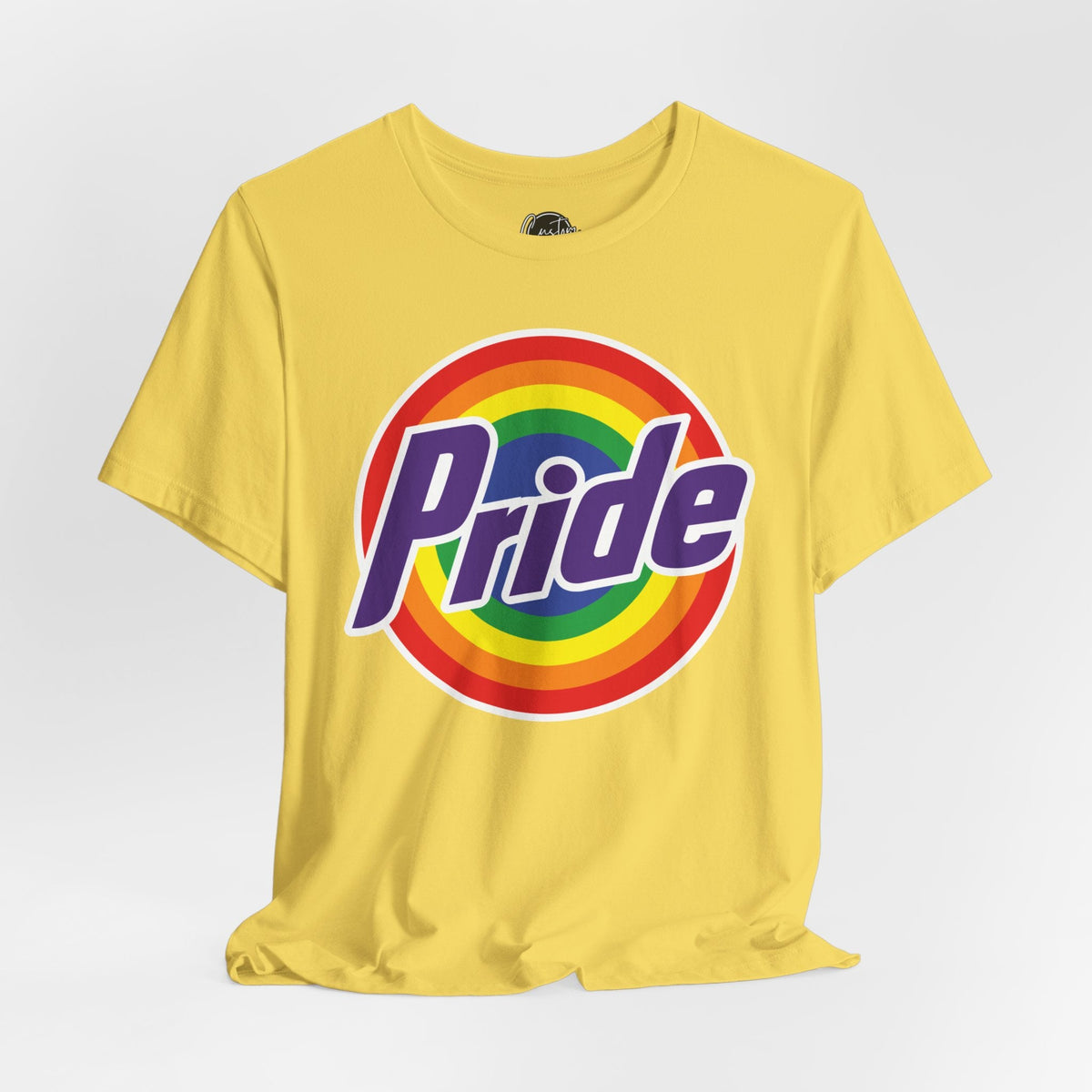 Retro Rainbow Pride T-Shirt - Vibrant LGBTQ+ Short Sleeve Tee