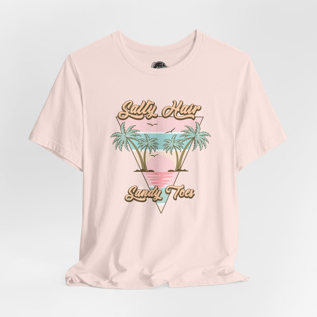 Salty Hair & Toes Beach T-Shirt - Coastal Chic Tee | Lake Life Shirt | Summer Graphic Top | Trendy Vacation Wear