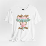 Salty Hair & Toes Beach T-Shirt - Coastal Chic Tee | Lake Life Shirt | Summer Graphic Top | Trendy Vacation Wear