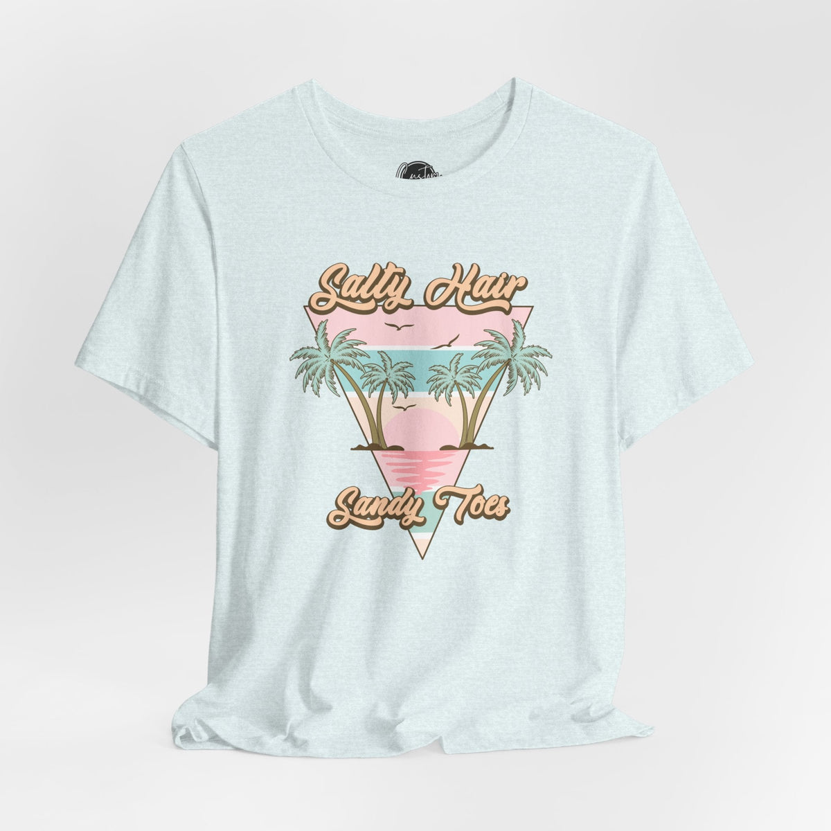 Salty Hair & Toes Beach T-Shirt - Coastal Chic Tee | Lake Life Shirt | Summer Graphic Top | Trendy Vacation Wear