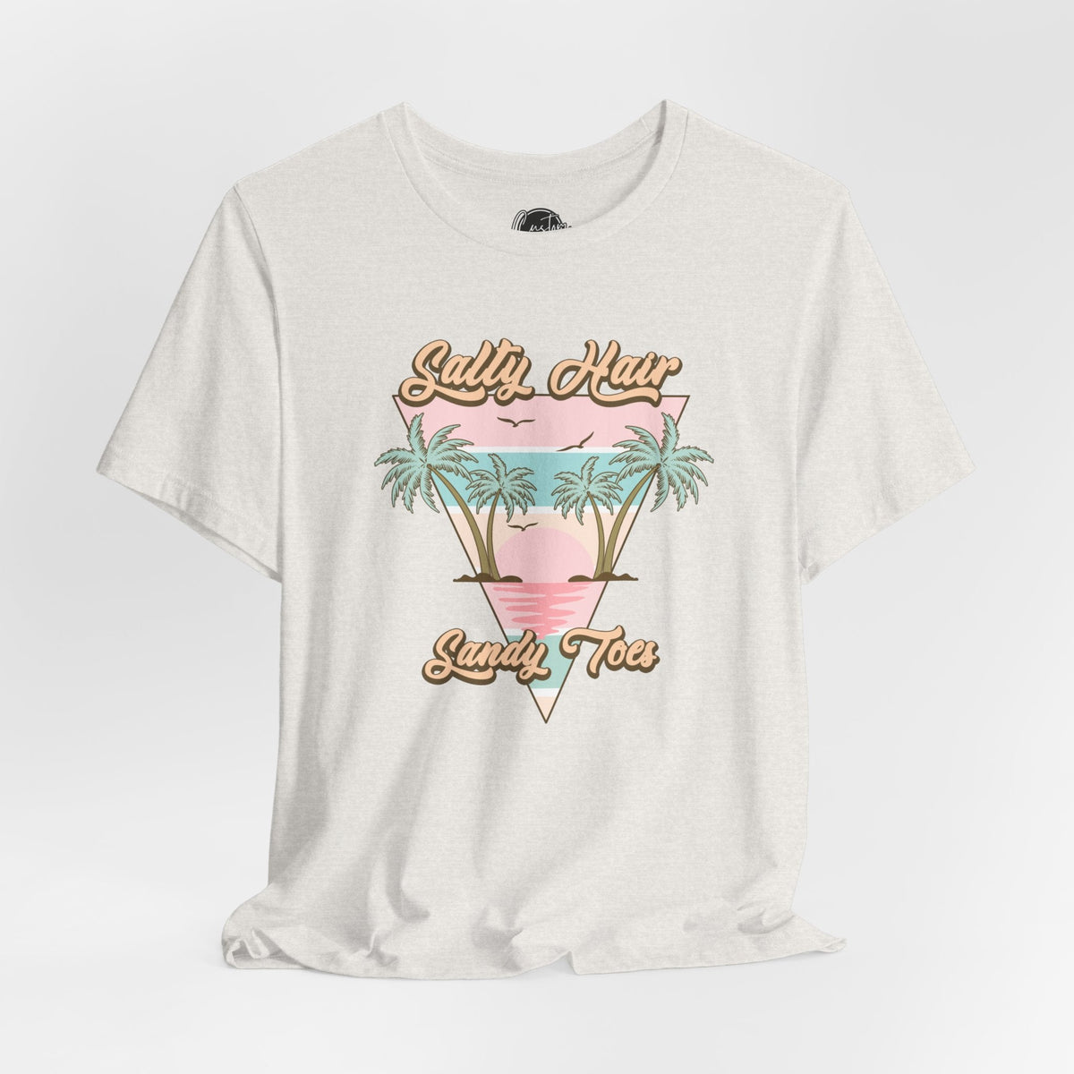 Salty Hair & Toes Beach T-Shirt - Coastal Chic Tee | Lake Life Shirt | Summer Graphic Top | Trendy Vacation Wear