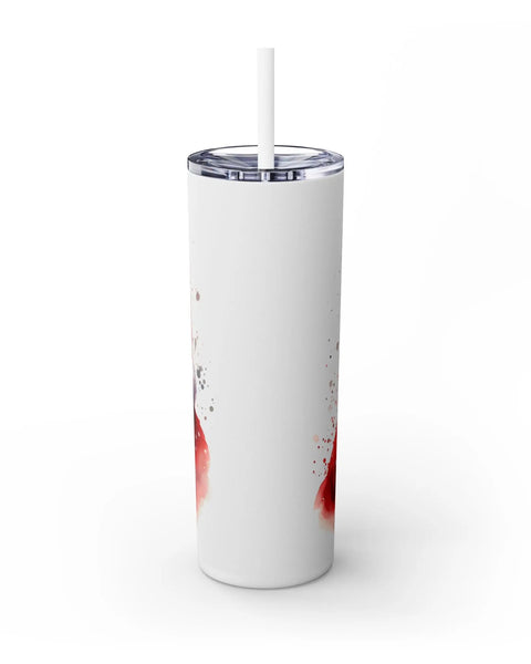 Santa Claus Watercolor Tumbler 20 Oz Keeps Drinks Cold 24 Hours Hot 12 Hours