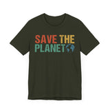 Save the Planet - Eco-Friendly Graphic Tee for Environmental Awareness