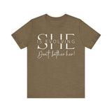 She Is Evolving - Empowerment T-Shirt for Strong Women