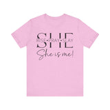 She Is Strong, Fierce, Brave - Motivational Women's Tee