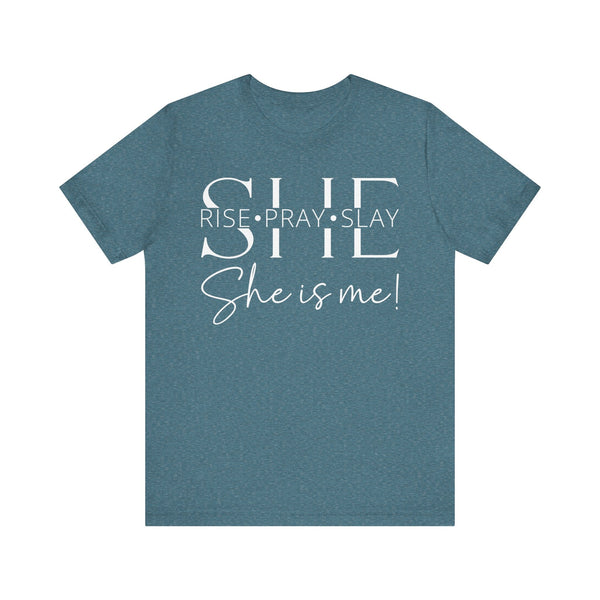 She Is Strong, Fierce, Brave - Motivational Women's Tee