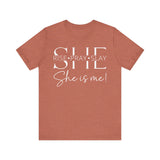 She Is Strong, Fierce, Brave - Motivational Women's Tee