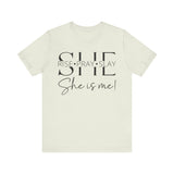 She Is Strong, Fierce, Brave - Motivational Women's Tee