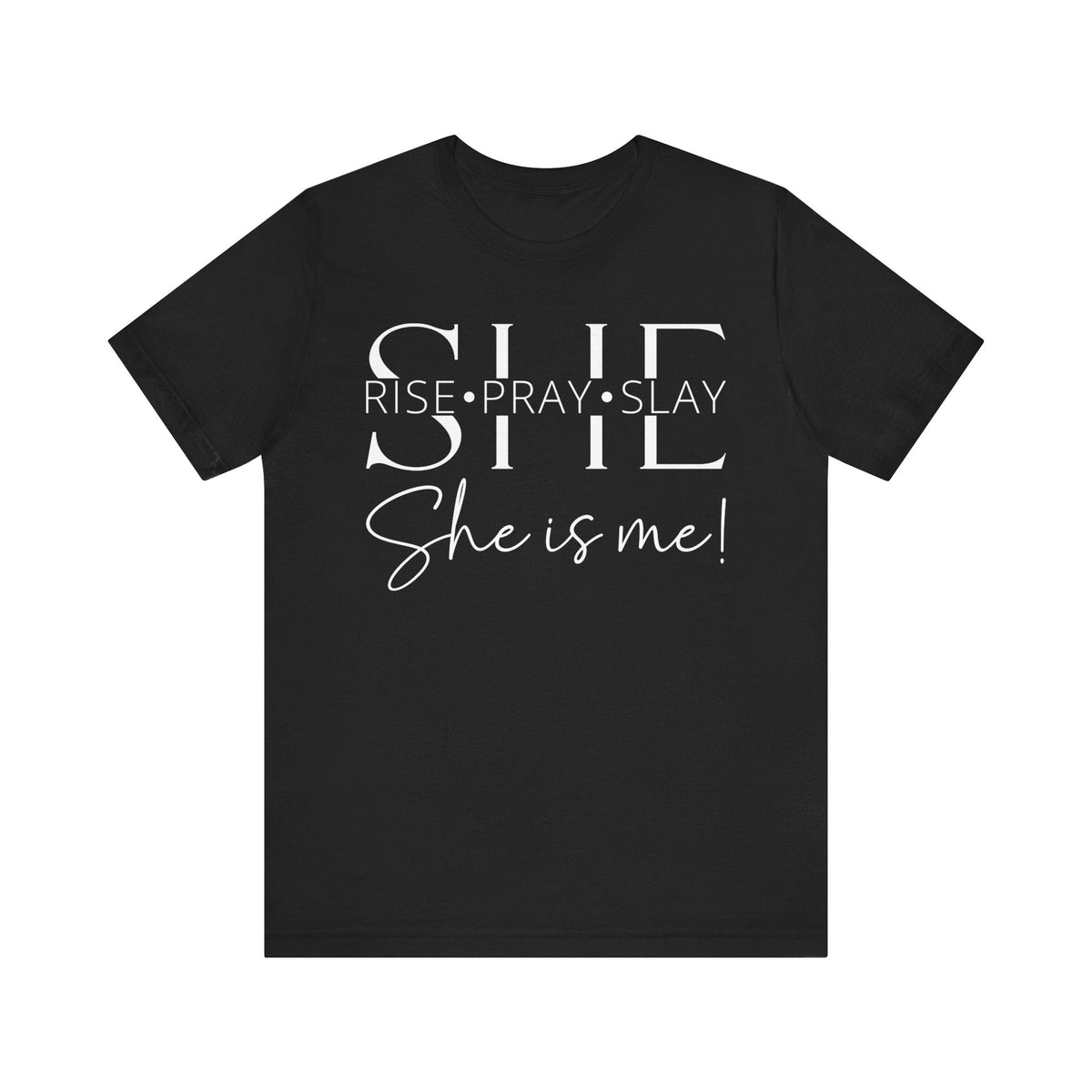 She Is Strong, Fierce, Brave - Motivational Women's Tee