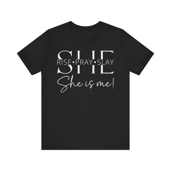 She Is Strong, Fierce, Brave - Motivational Women's Tee