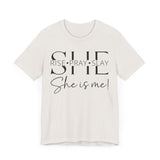 She Is Strong, Fierce, Brave - Motivational Women's Tee