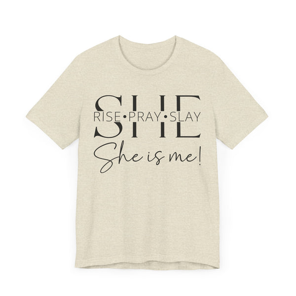 She Is Strong, Fierce, Brave - Motivational Women's Tee