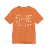 She Is Strong, Fierce, Brave - Motivational Women's Tee