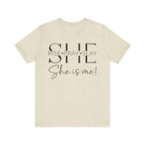 She Is Strong, Fierce, Brave - Motivational Women's Tee