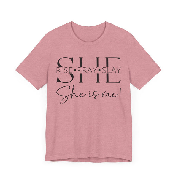 She Is Strong, Fierce, Brave - Motivational Women's Tee