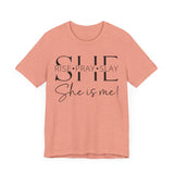 She Is Strong, Fierce, Brave - Motivational Women's Tee